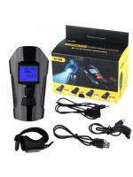 Велосипедный звонок + компьютер + велофара XA-585 ЗУ micro USB,